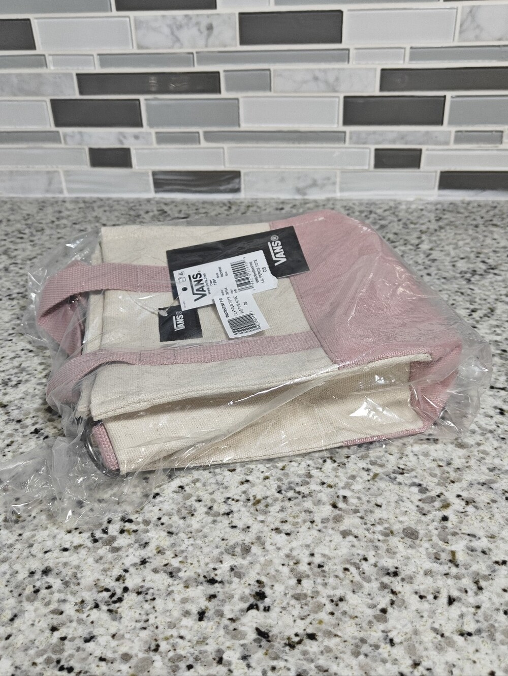 Vans Lil Pergs Tote Bag (Misty Mauve Pink) - Picture 5 of 10